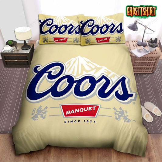 Coors Banquet Since 1873 Bed Sheets Duvet Cover Bedding Set