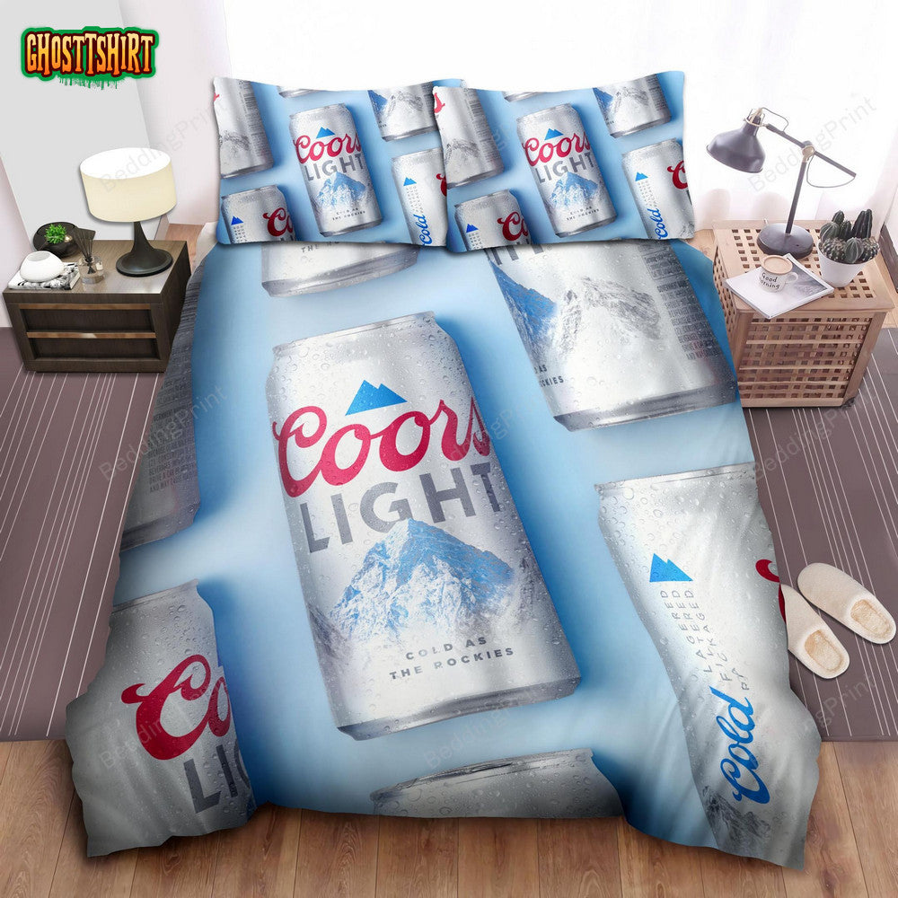 Coors Light Bed Sheets Duvet Cover Bedding Set