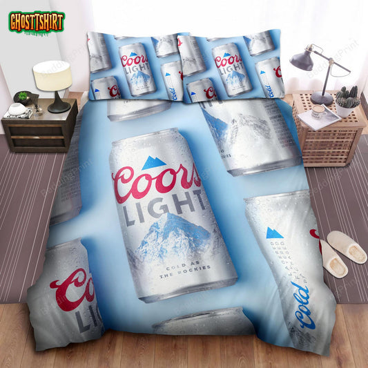 Coors Light Bed Sheets Duvet Cover Bedding Set