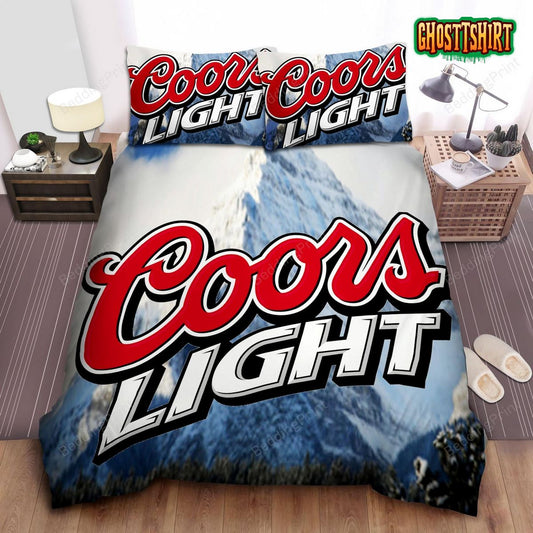 Coors Light Moon Light Bed Sheets Duvet Cover Bedding Set