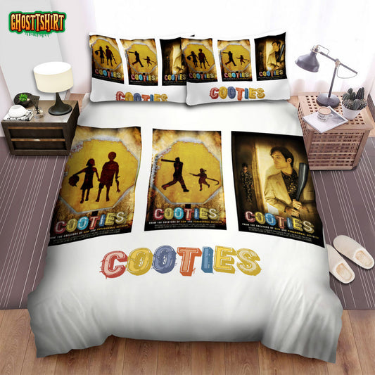Cooties (2014) Movie Poster Collection Bed Sheets Spread Comforter Duvet Cover Bedding Set