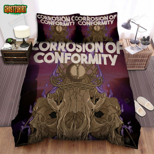 Corrosion Of Conformity Band Crowbar Bed Sheets Spread Comforter Duvet Cover Bedding Set