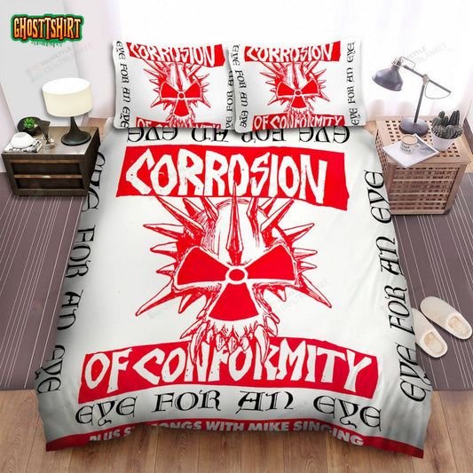 Corrosion Of Conformity Band Eye For An Eye Bed Sheets Spread Comforter Duvet Cover Bedding Set