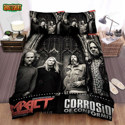Corrosion Of Conformity Band Impact Bed Sheets Spread Comforter Duvet Cover Bedding Set