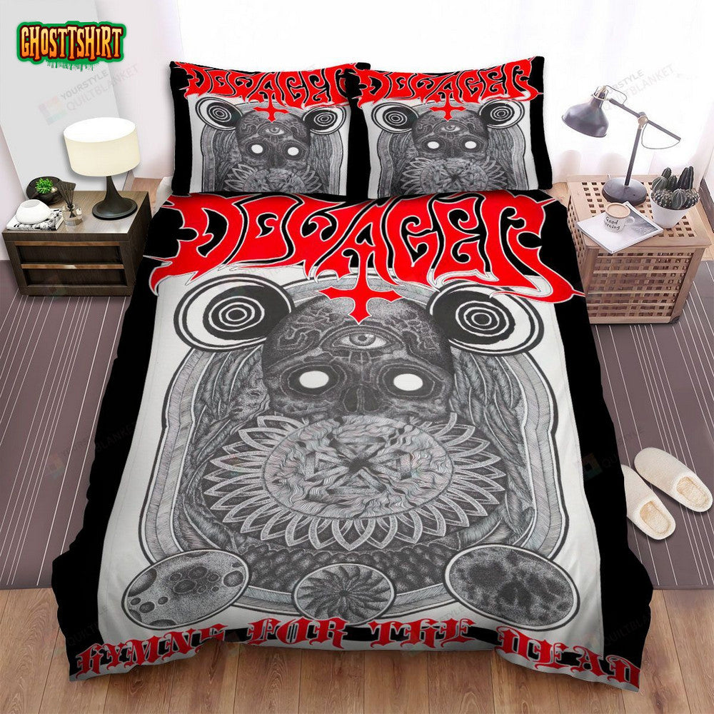 Corrosion Of Conformity Band Pattern Bed Sheets Spread Comforter Duvet Cover Bedding Set