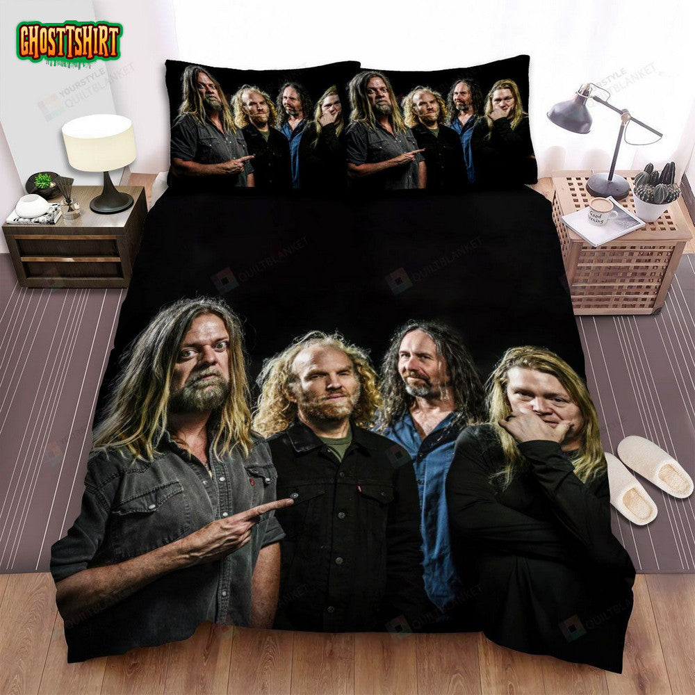 Corrosion Of Conformity Band Pose Bed Sheets Spread Comforter Duvet Cover Bedding Set