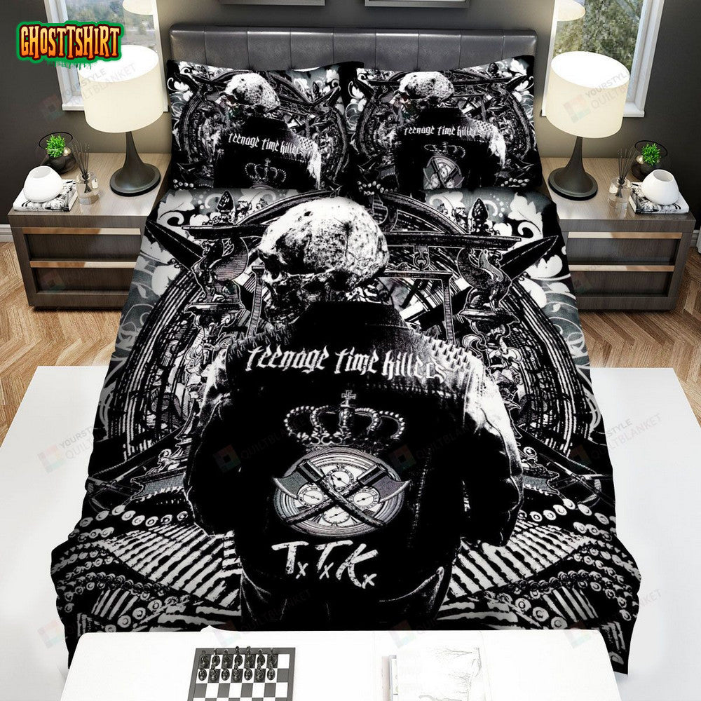 Corrosion Of Conformity Band Skull Bed Sheets Spread Comforter Duvet Cover Bedding Set