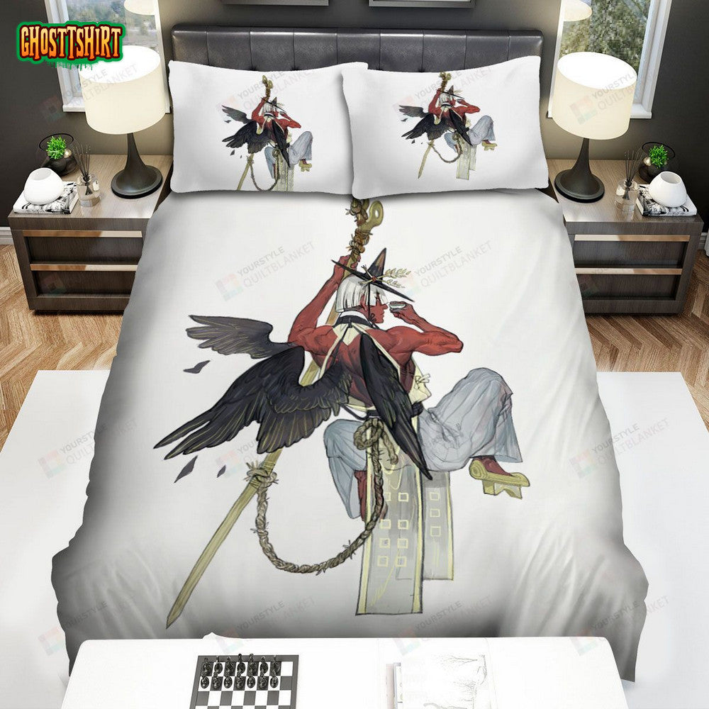 Corvus Consterllation Character Art Bed Sheets Spread Comforter Duvet Cover Bedding Set