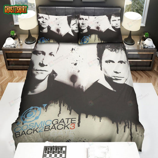 Cosmic Gate Back 2 Back 3 Album Music Bed Sheets Spread Comforter Duvet Cover Bedding Set