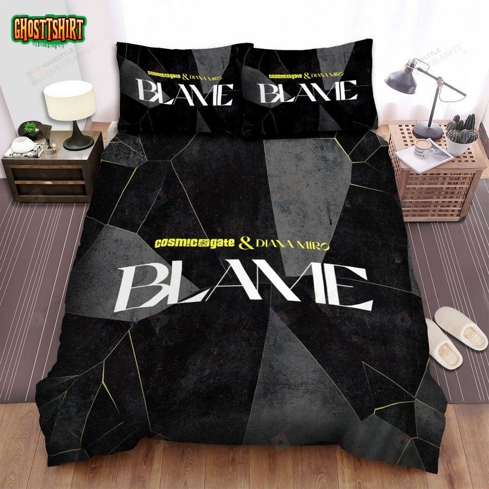 Cosmic Gate Blame Album Music Bed Sheets Spread Comforter Duvet Cover Bedding Set