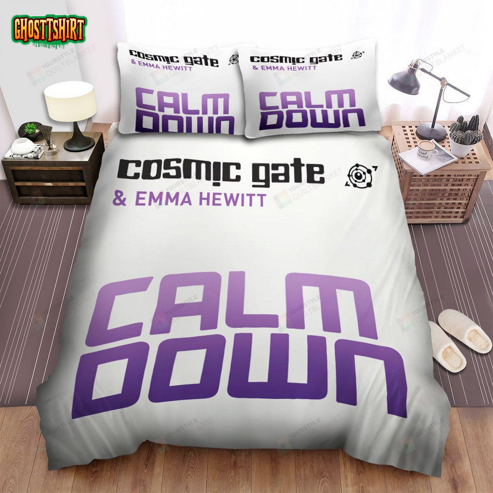 Cosmic Gate Calm Down Album Music Bed Sheets Spread Comforter Duvet Cover Bedding Set