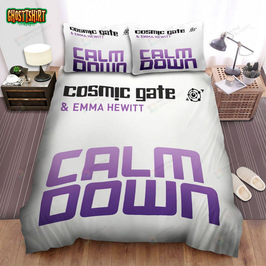 Cosmic Gate Calm Down Album Music Bed Sheets Spread Comforter Duvet Cover Bedding Set