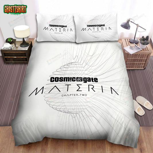 Cosmic Gate Materia Album Music Bed Sheets Spread Comforter Duvet Cover Bedding Set