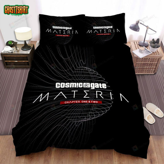 Cosmic Gate Materia Album Music Ver 2 Bed Sheets Spread Comforter Duvet Cover Bedding Set