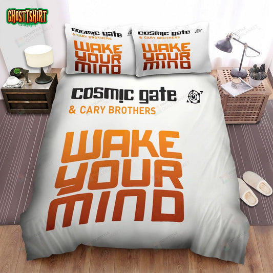 Cosmic Gate Wake Your Mind Album Music Bed Sheets Spread Comforter Duvet Cover Bedding Set