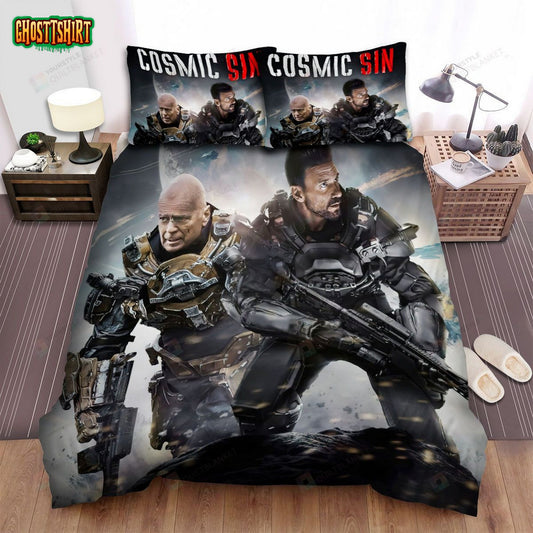 Cosmic Sin Movie Poster 1 Bed Sheets Spread Comforter Duvet Cover Bedding Set
