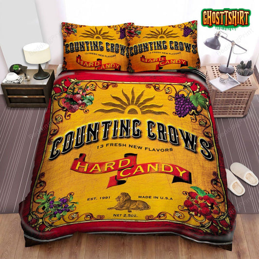 Counting Crows Hard Candy Bed Sheets Duvet Cover Bedding Set