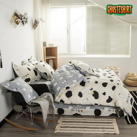 Cow Print Bedding Set