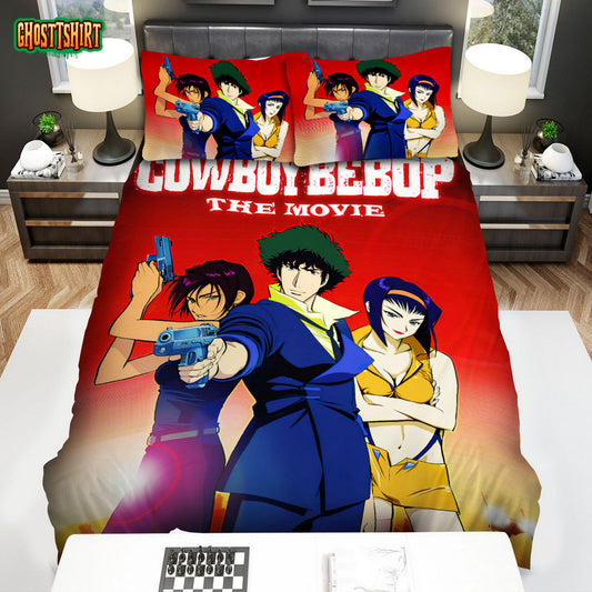 Cowboy Bebop Movie Poster 2 Bed Sheets Spread Comforter Duvet Cover Bedding Set