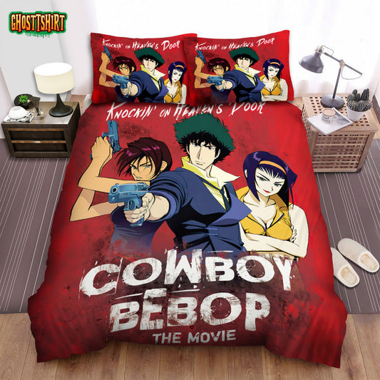 Cowboy Bebop Poster Fan Art Bed Sheets Spread Comforter Duvet Cover Bedding Set