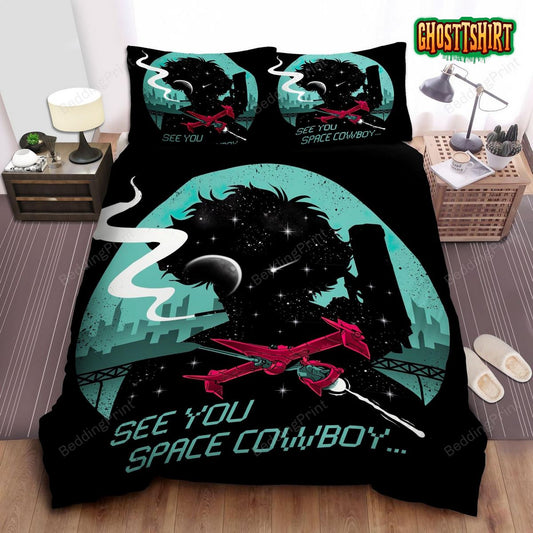 Cowboy Bebop See You Space Cowboy Bed Sheets Duvet Cover Bedding Set