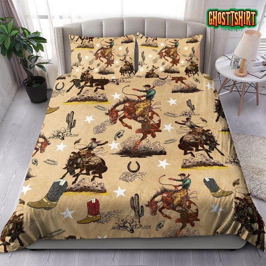 Cowboy Bedding Set Bed Sheets Spread Duvet Cover Bedding Sets