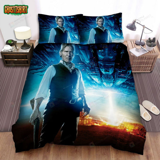 Cowboys & Aliens (2011) Movie Poster Theme Bed Sheets Spread Comforter Duvet Cover Bedding Set