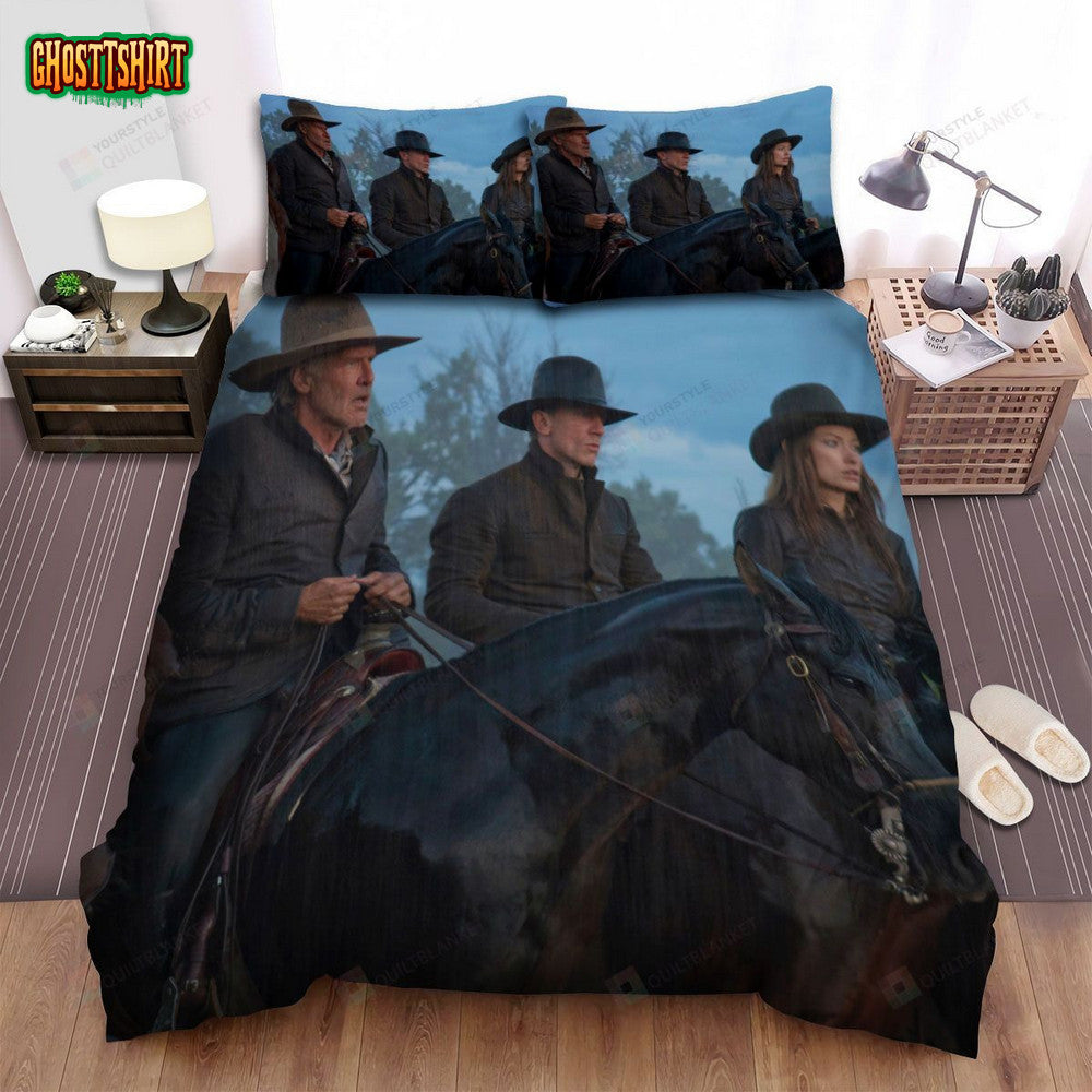 Cowboys & Aliens (2011) Movie Scene 2 Bed Sheets Spread Comforter Duvet Cover Bedding Set