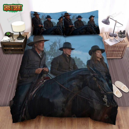 Cowboys & Aliens (2011) Movie Scene 2 Bed Sheets Spread Comforter Duvet Cover Bedding Set