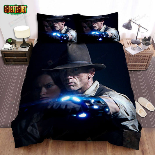 Cowboys & Aliens (2011) Movie Scene 6 Bed Sheets Spread Comforter Duvet Cover Bedding Set