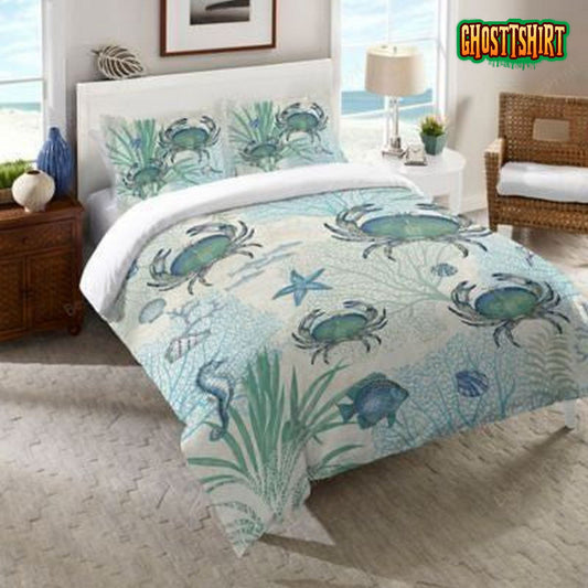 Crab Duvet Cover Bedding Set
