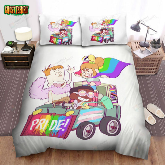 Craig Of The Creek Characters In Pride Car Bed Sheets Spread Duvet Cover Bedding Set