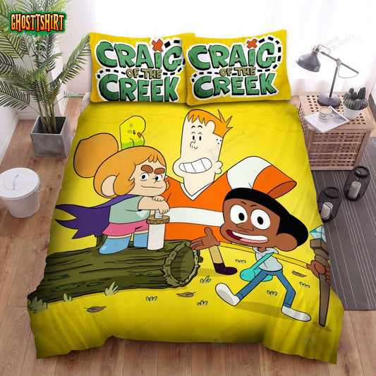 Craig Of The Creek Main Characters Bed Sheets Spread Duvet Cover Bedding Set