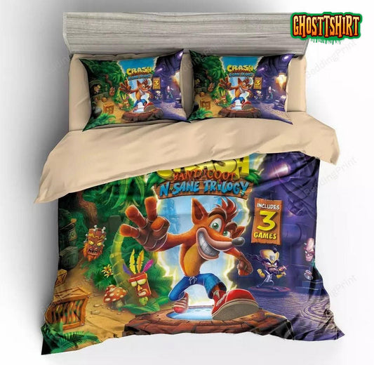 Crash Bandicoot N. Sane Trilogy Bedding Set