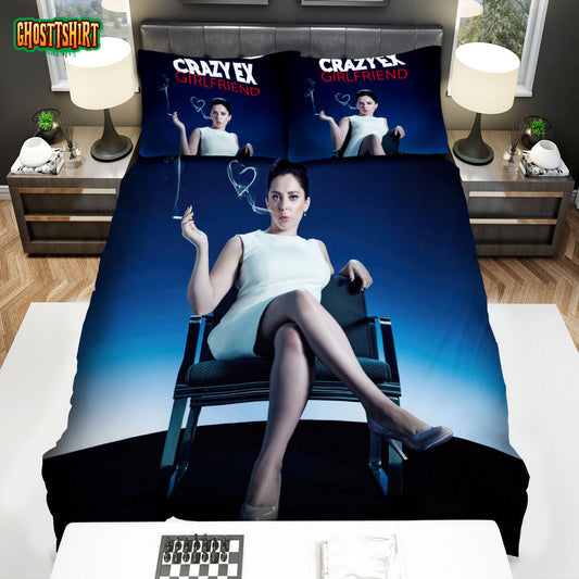 Crazy Ex-Girlfriend (2015–2019) Crazy Instinct Movie Poster Bed Sheets Duvet Cover Bedding Set