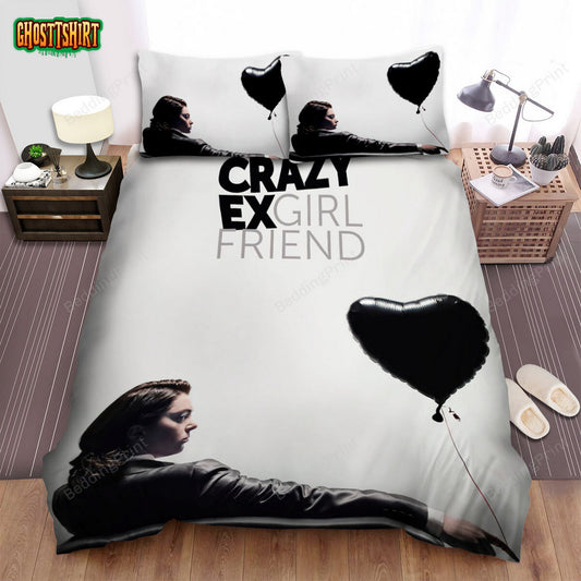 Crazy Ex-Girlfriend (2015–2019) Crazy Mad Movie Poster Bed Sheets Duvet Cover Bedding Set