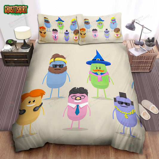 Create Own Characters Bed Sheets Spread Comforter Duvet Cover Bedding Set