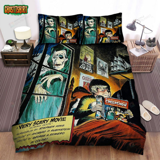 Creepshow Movie Poster 1 Bed Sheets Spread Comforter Duvet Cover Bedding Set