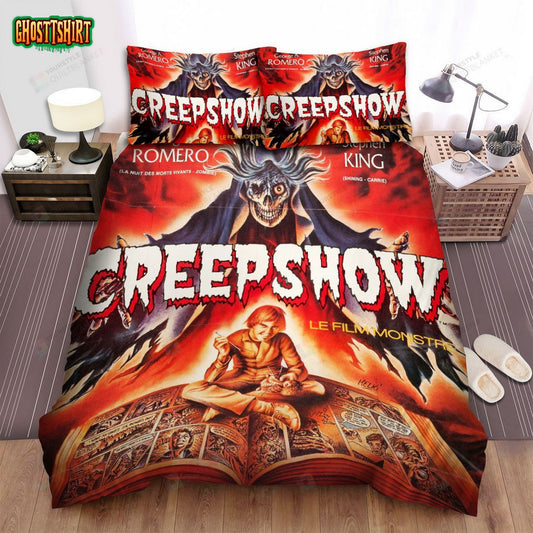 Creepshow Movie Poster 3 Bed Sheets Spread Comforter Duvet Cover Bedding Set