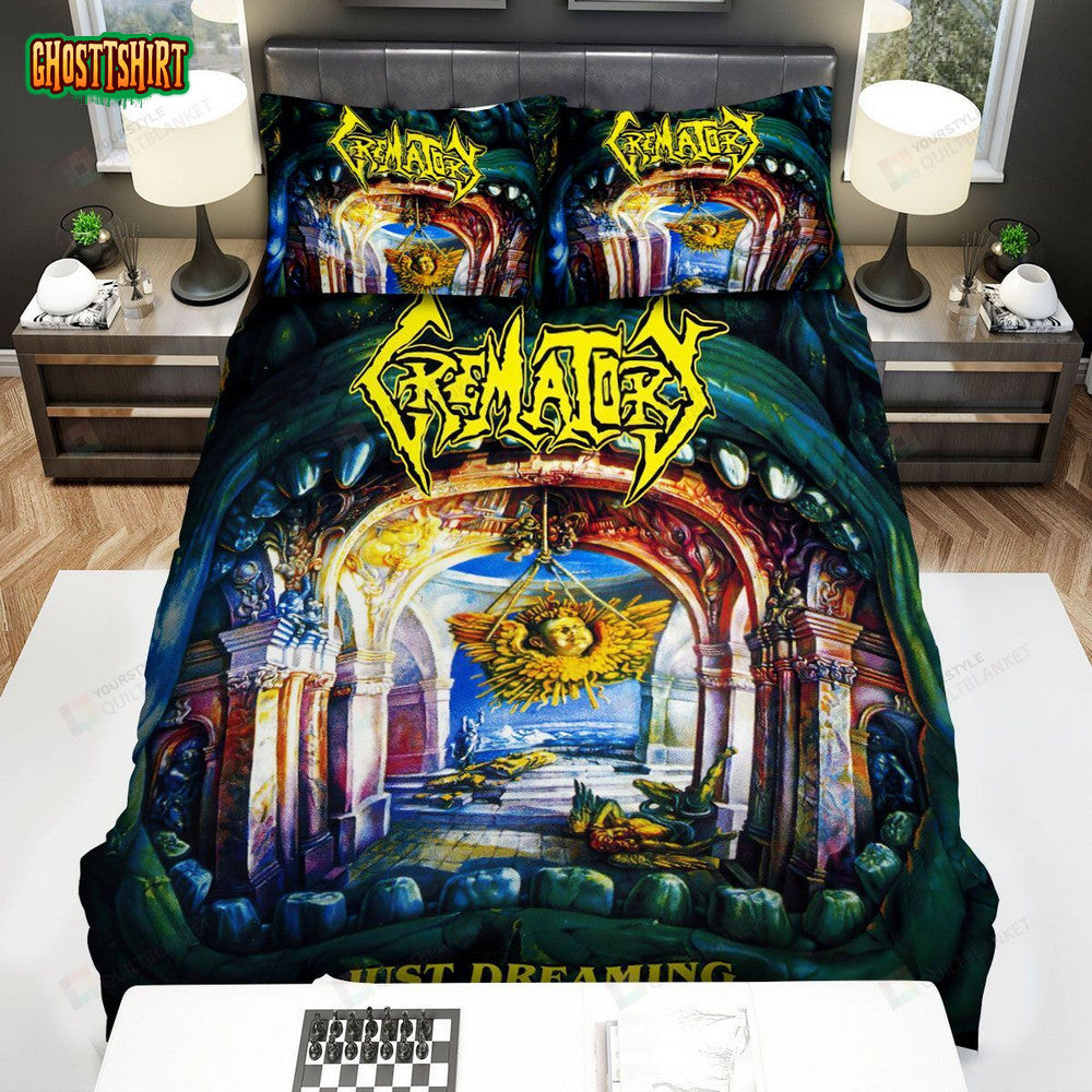 Crematory Album Cover Just Dreaming Bed Sheets Spread Comforter Duvet Cover Bedding Set