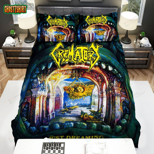 Crematory Album Cover Just Dreaming Bed Sheets Spread Comforter Duvet Cover Bedding Set