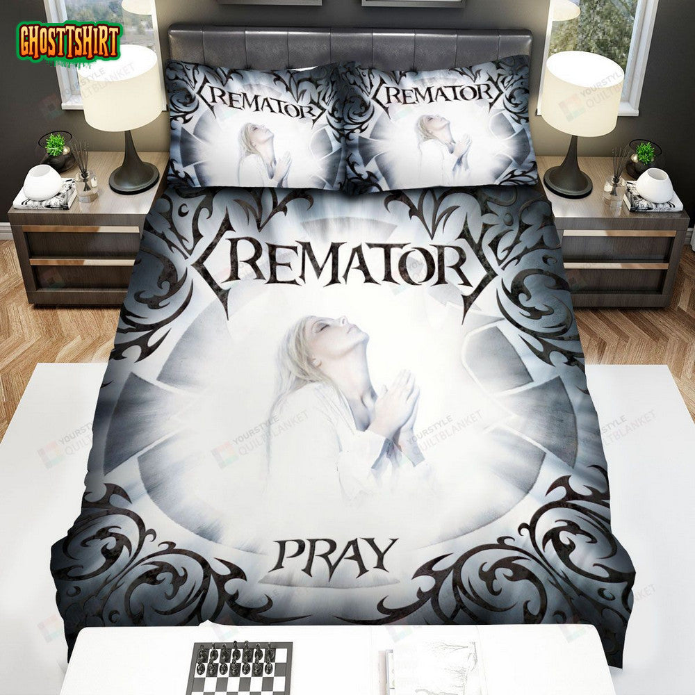Crematory Album Cover Pray Bed Sheets Spread Comforter Duvet Cover Bedding Set