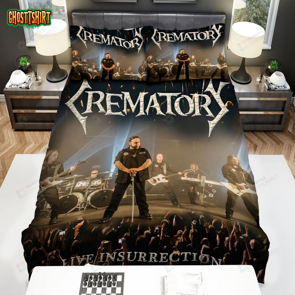 Crematory Album Live Insurrection Bed Sheets Spread Comforter Duvet Cover Bedding Set
