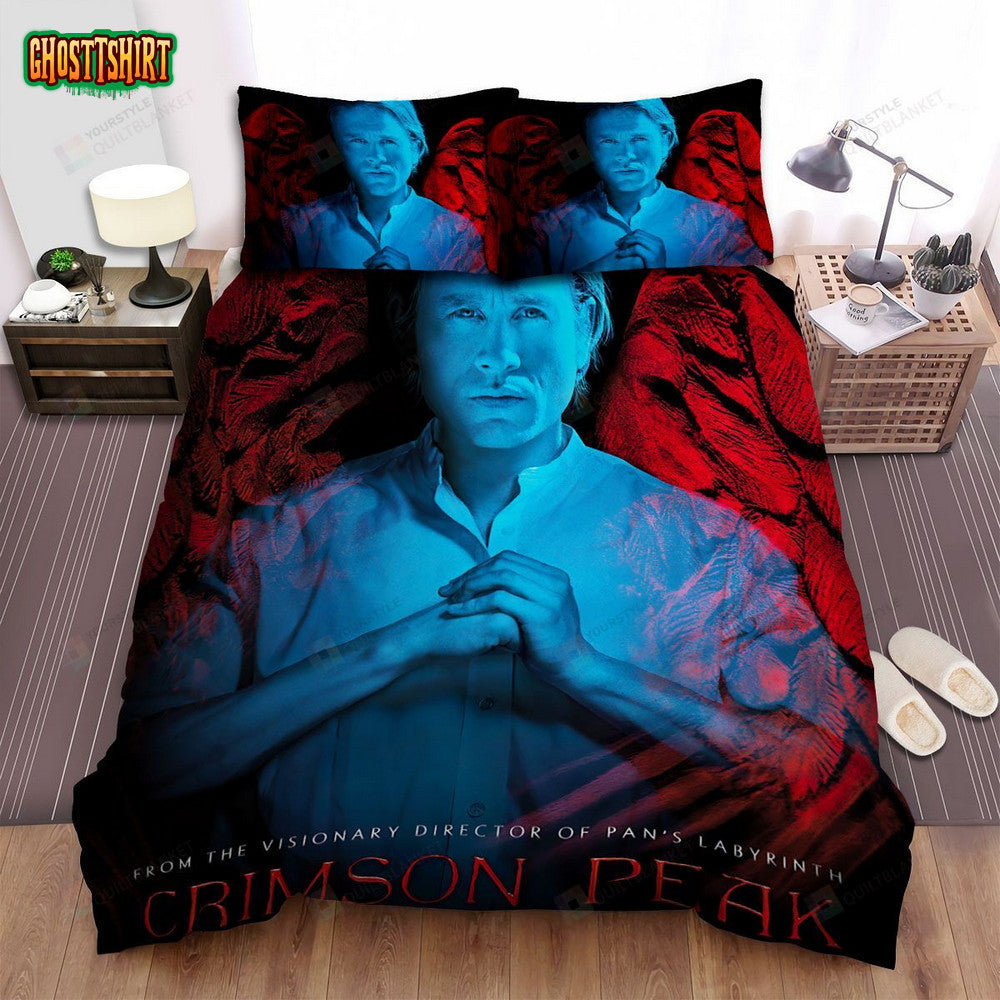 Crimson Peak Charlie Hunnam Poster Bed Sheets Spread Comforter Duvet Cover Bedding Set