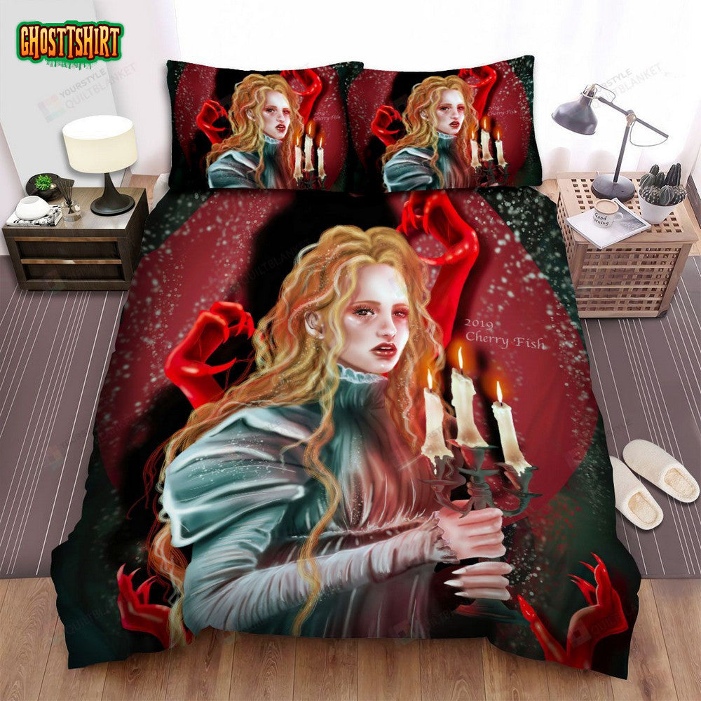 Crimson Peak Movie Digital Art 2 Bed Sheets Spread Comforter Duvet Cover Bedding Set