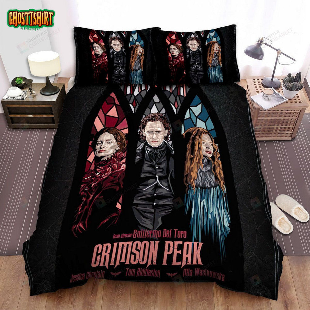Crimson Peak Movie Digital Art 3 Bed Sheets Spread Comforter Duvet Cover Bedding Set