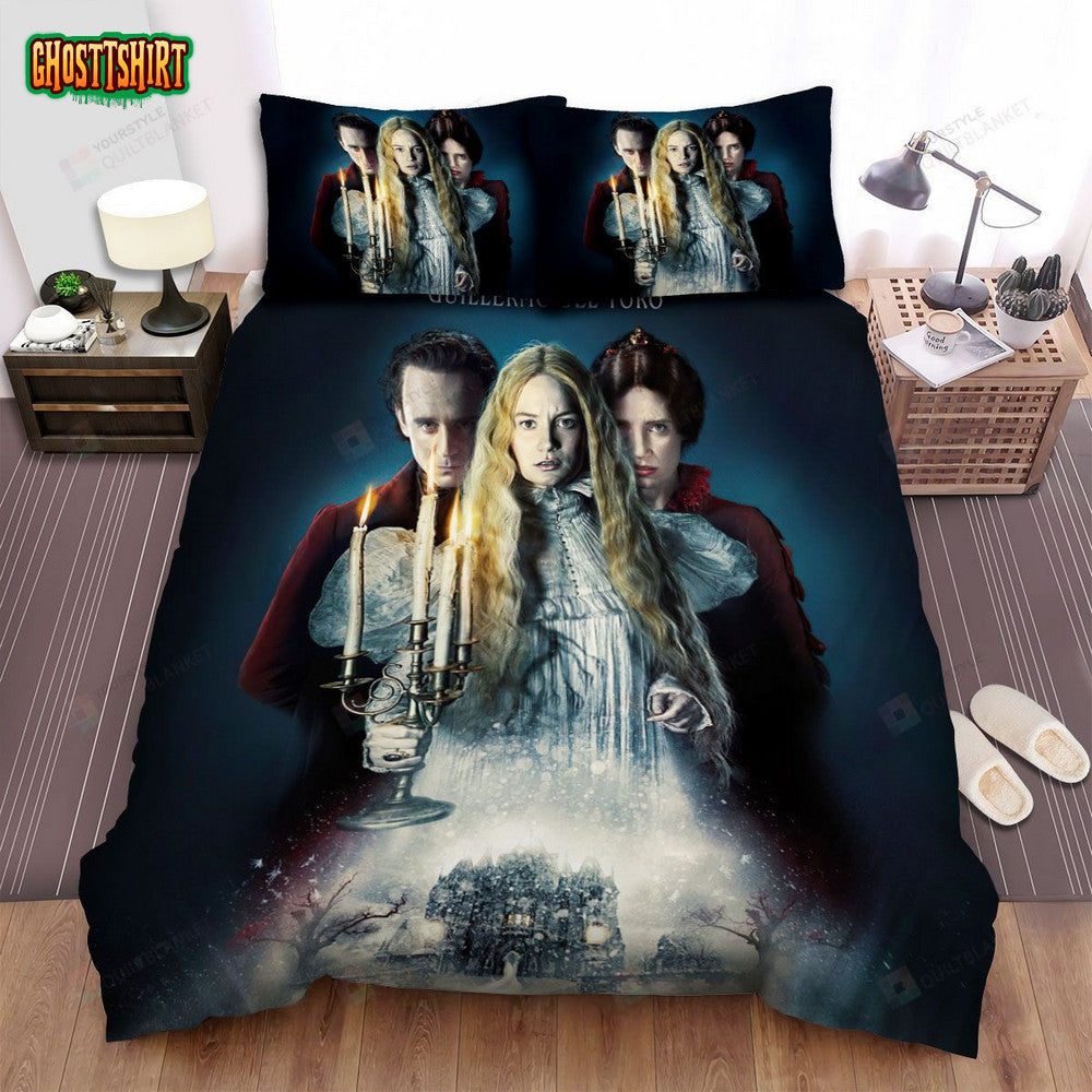 Crimson Peak Movie Poster 4 Bed Sheets Spread Comforter Duvet Cover Bedding Set