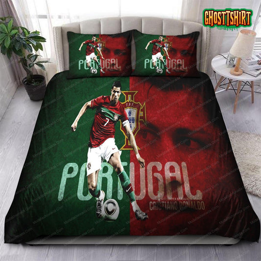 Cristiano Ronaldo Captain Legend Portugal 39 Bedding Set