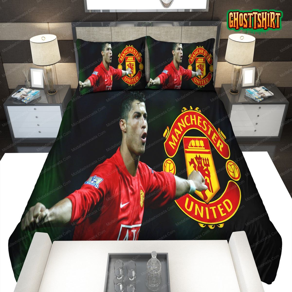 Cristiano Ronaldo Manchester United Bedding Set