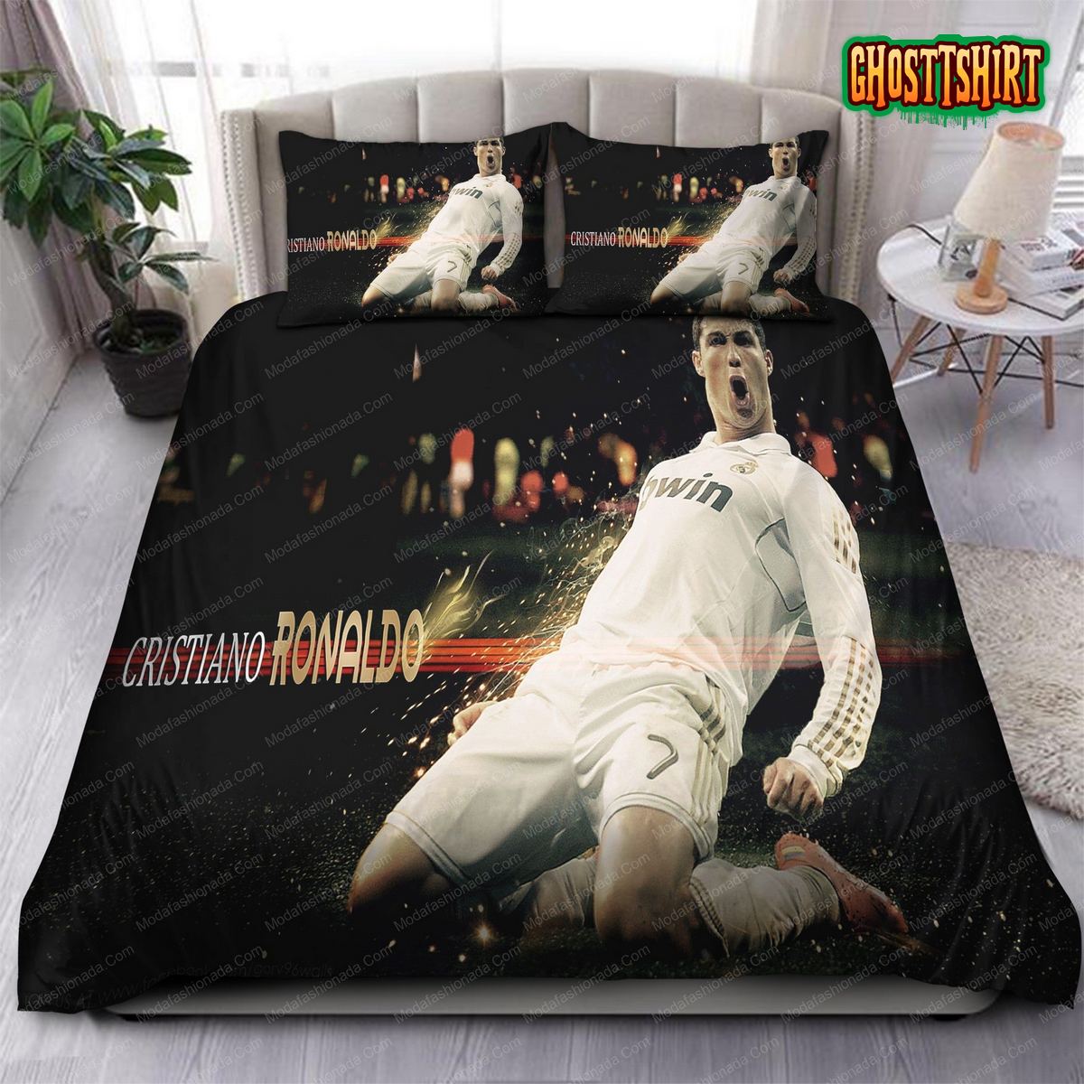 Cristiano Ronaldo Real Madrid Laliga 30 Bedding Set